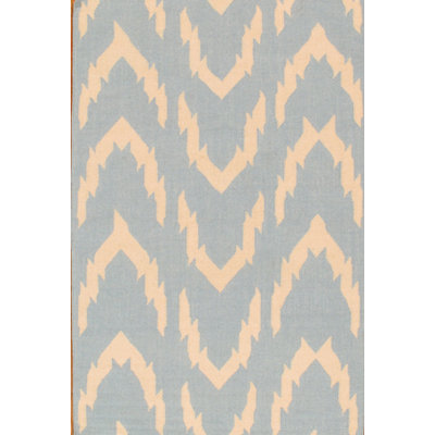 Flatweave Wool Geometric Indoor Rug