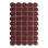 Geometric Area Rug in Red