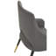 Eminence 127cm H Upholstered Armchair in Grey