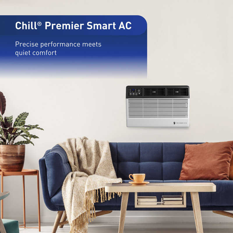 Friedrich Chill Premier 12K BTU White Window Air Conditioner with Heater