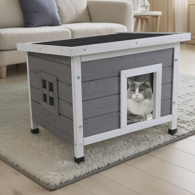 Versatile Outdoor Pet Shelter For Various Small Animals, Weatherproof And Stylish