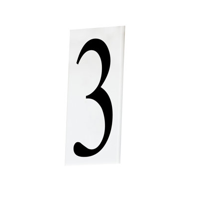 Altus 0.5'' H Plastic House Number