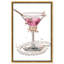 «Gliniering Martini Drinks and Spirits», art mural par Art Remedy-105314154-105314156