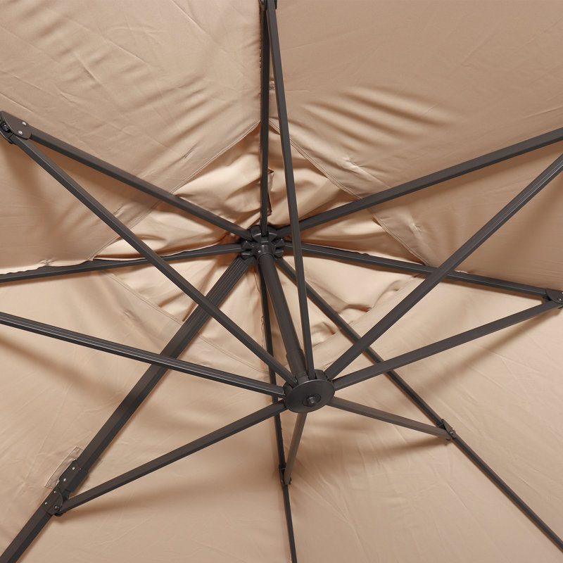 Camilya 380cm Cantilever Parasol, Beige
