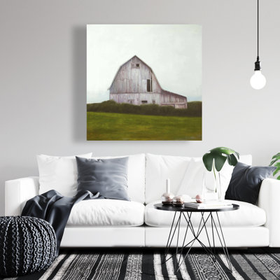 Rustic Barn - Toile d'architecture de salon pour la décoration intérieure