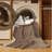Machine Washable Pecola Minimalist Rug in Beige – Beige Binding-1286756936