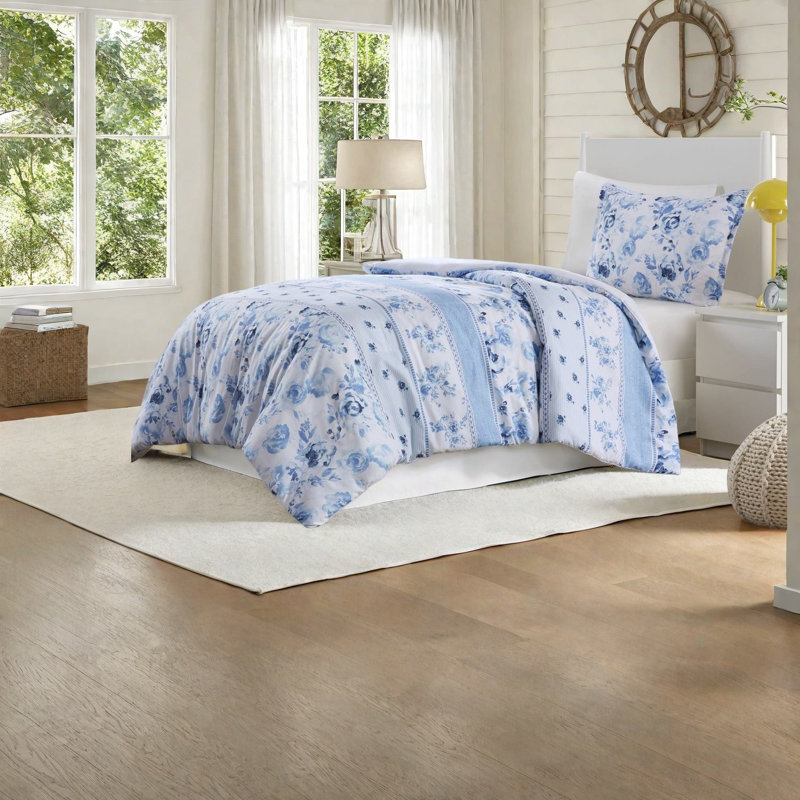 Vintage Floral Bedding Sets, Polyester Microfiber Twin/twin Xl, Comfortable Home Decor
