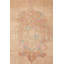 Tapis brun en laine rétro vintage unique de 6 pi 2 po x 11 pi 10 po Vintage Wash