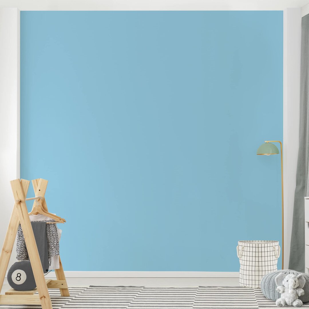 Strukturierte Fototapete Pastel Blue 2,88 m x 288 cm