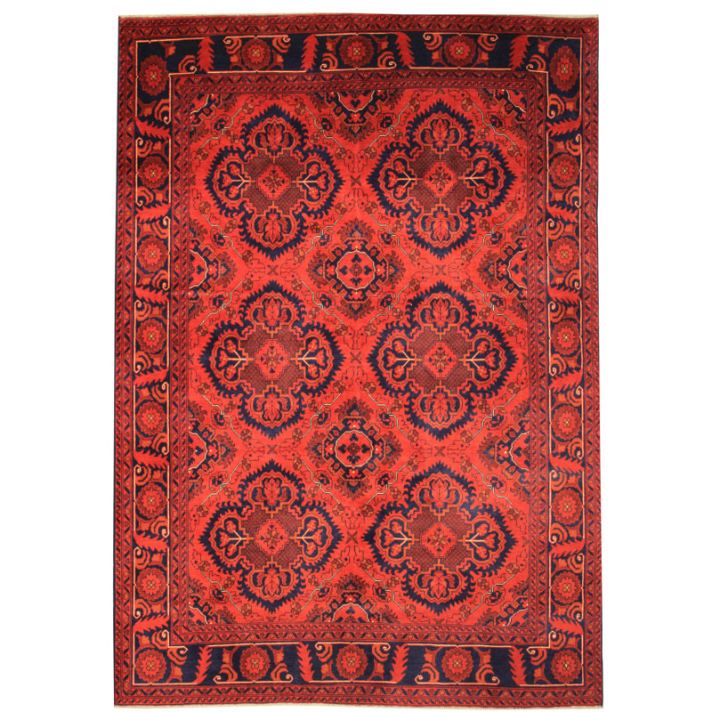 Oriental Wool Area Rug, 206 x 284cm