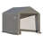 Shed-in-a-Box® Shelter PEAK 6X10X6-6 GRAY-115750153-115750151