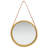 Hanging Mirror Height Adjustable Wall Mirror Bathroom Mirror Round-1647485488-1700726211