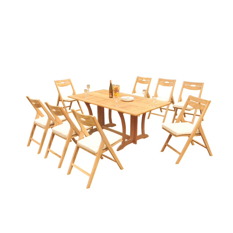 Ensemble de salle à manger rectangulaire pour 105 personnes Emmetsburg