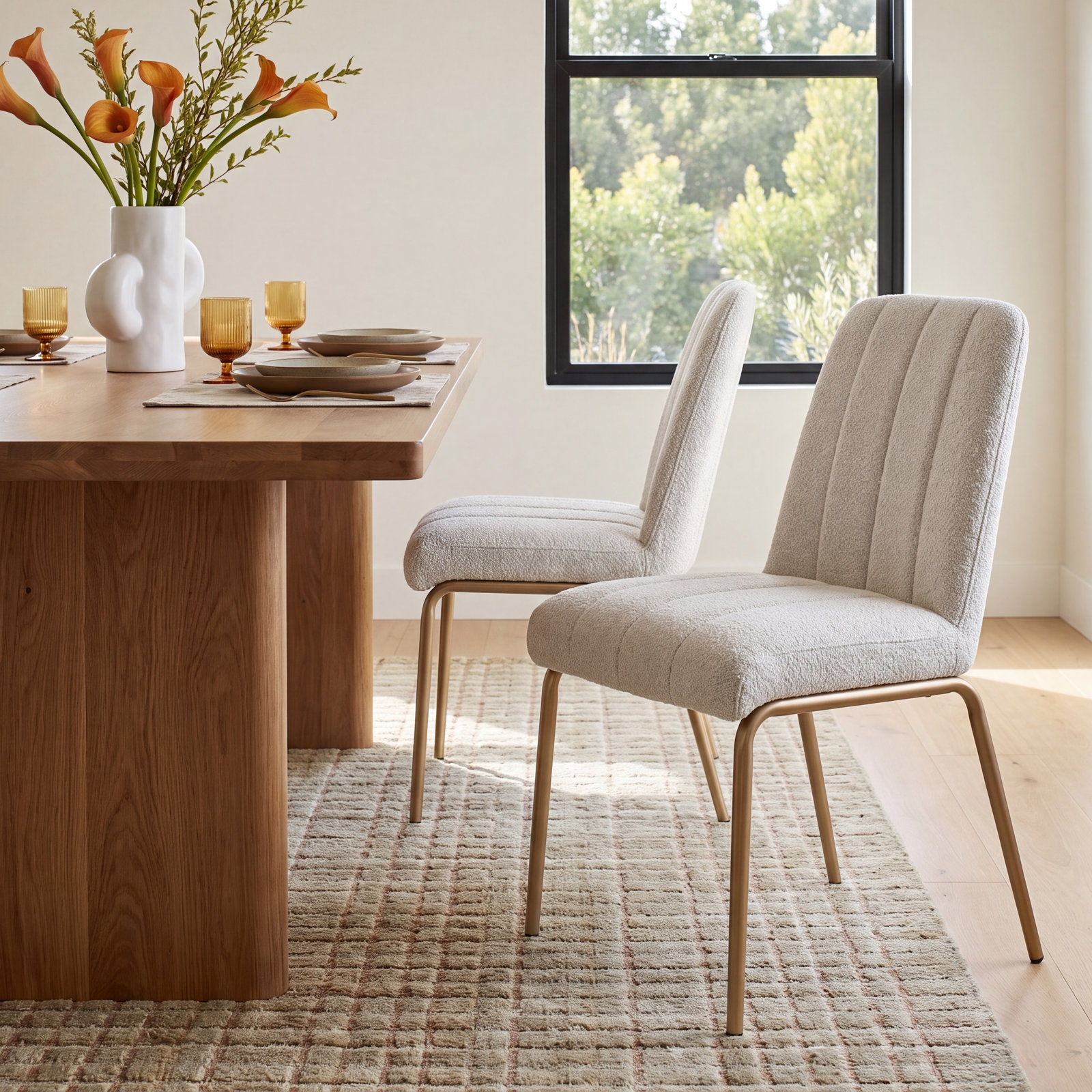 Pepperidge Linen Dining Chair