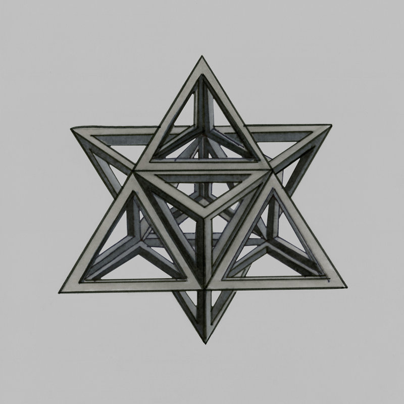 Equilateral Vertex II by Stellar Design Studio - Wrapped Canvas Print, 76cm H x 76cm W