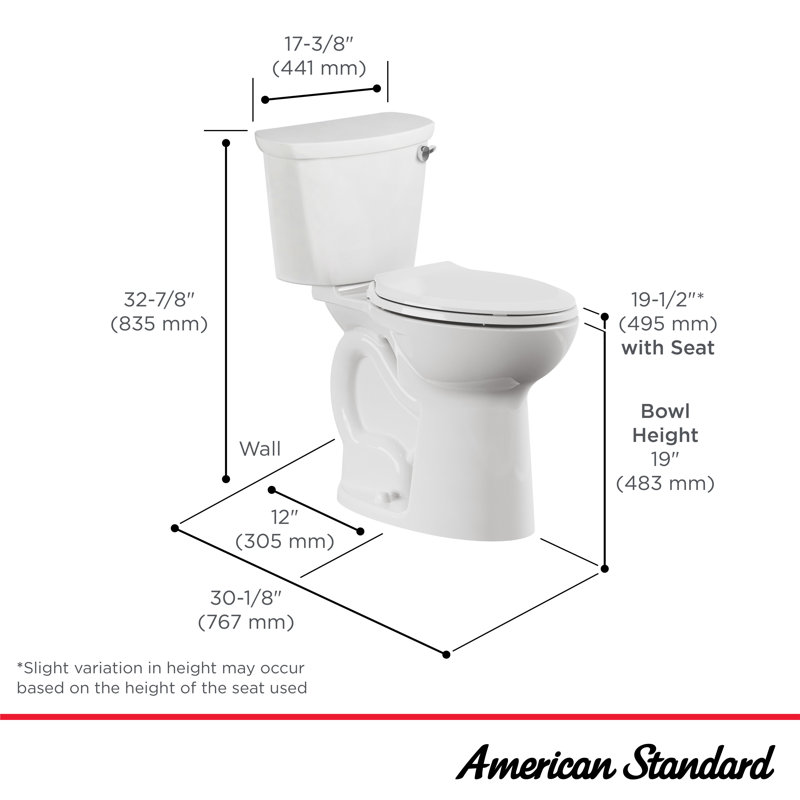 Siège de toilette allongé à deux poignées Cadet PRO, H 32,88 po x l 17,38 po x P 30,13 po, Oui