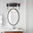 Dimmable Vanity Light with Walnut Bath Bar-1669042131