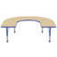 Table d'activité 60 "x 66" en forme de T avec pieds réglables-580520424-573455673-538156477