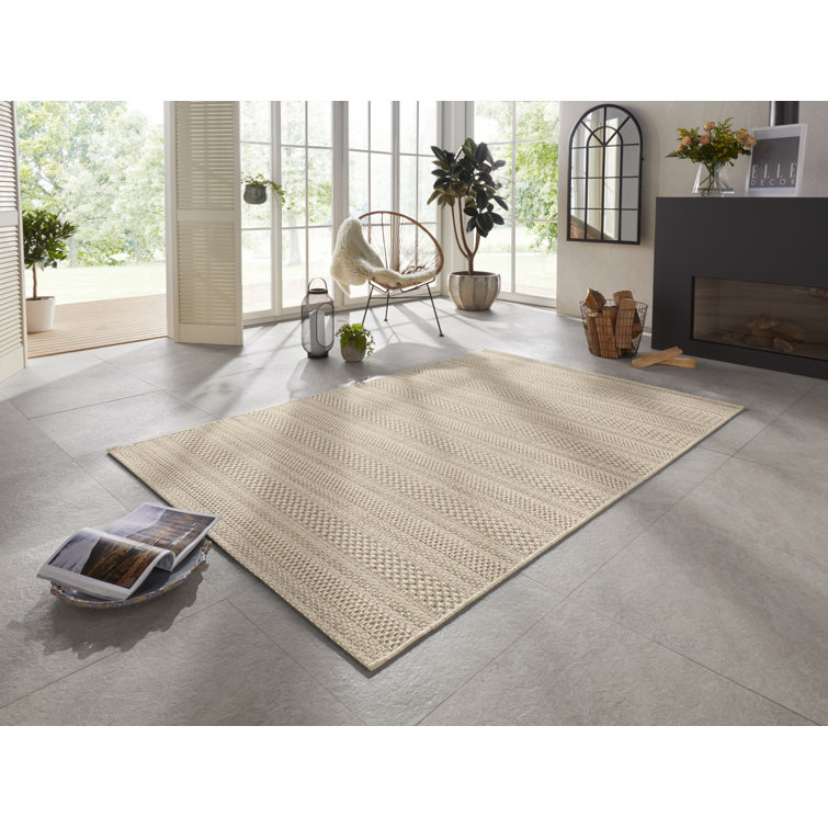Arras Flatweave Natural Brown Indoor/Outdoor Rug
