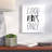 Good Good Vibes Only - reproduction d'art textuel sur toile-25254663-25254665