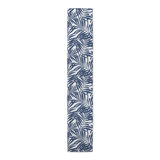 Tropical Leaves Gray Table Runner