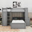 Lit mezzanine simple avec tiroirs Meloy Kids-706624264