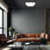 Quadro Plastic LED Flush Mount