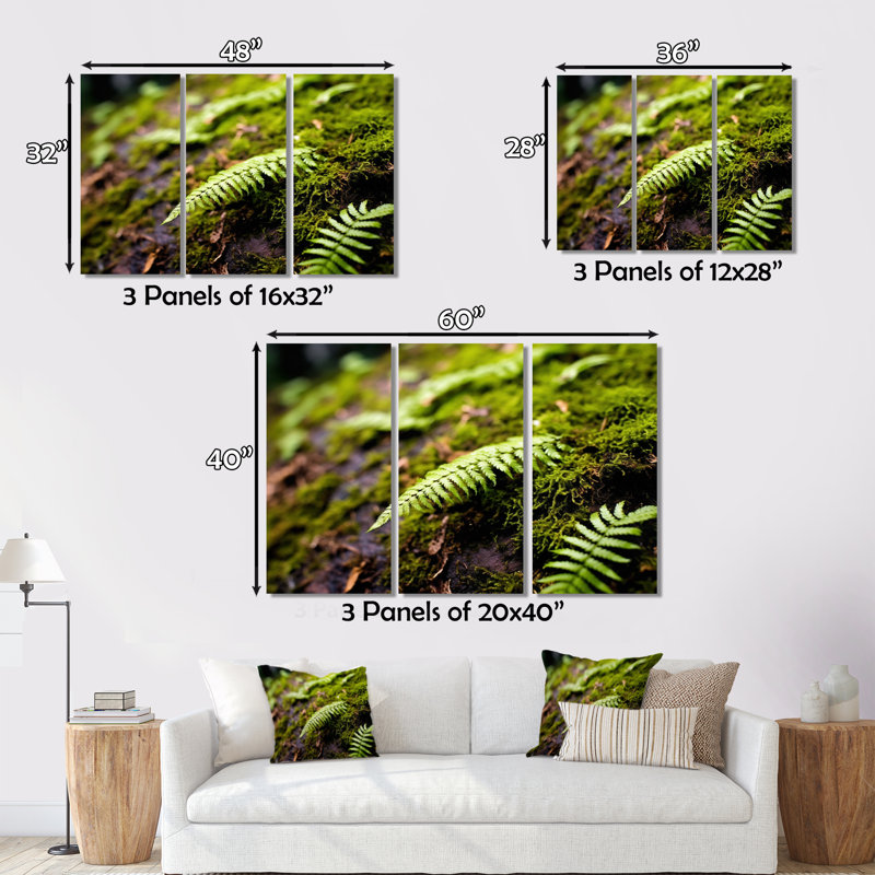 Farmhouse Plants & Flowers Wall Decor on Metal
