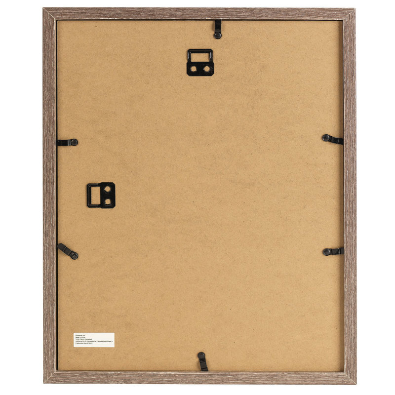 Brown Picture Frame with Mat