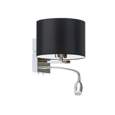 Audreigh Steel LED Armed Sconce