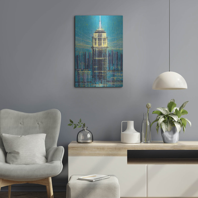 " The Empire State Building " Print, 24" H x 16" W