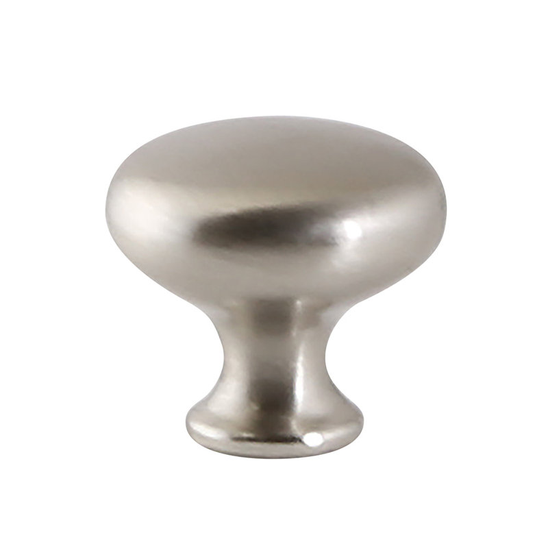 1 1/16" Diameter Mushroom Knob Multipack, Satin Nickel
