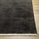 Clio Hand Loomed Wool Area Rug in Onyx/Steel Gray