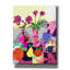 «Lavender Dog With Fruits» par Holly McGee, art mural sur toile-769077057