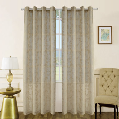Circleville Sheer Sliding Panel Single Panel
