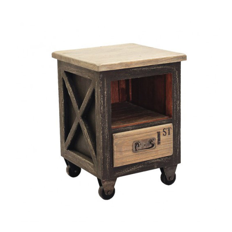 Table de bout avec rangement Thor