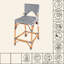 Creanly Rattan  Counter Stool-983532949