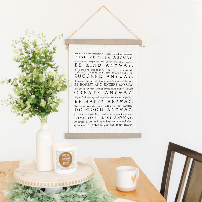 Wall Decor on Medium Density Fiberboard (MDF), 22" H x 38" W x 1.5" D