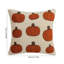 Housse de coussin en velours brodé Autumns