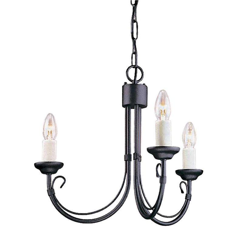 Elkmont 3 - Light Candle Style Chandelier