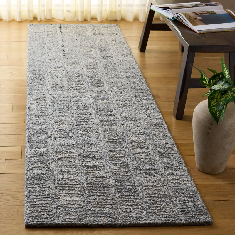 Harvest 108 Hand Tufted Wool Pile Striped Rug, Runner 2'3" x 9'