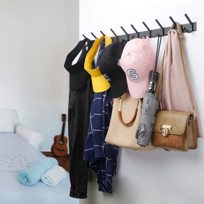 30-Inch Wall-Mounted Clothes Rack (Set of 2)