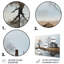 Grey Country Charm Misty Morning - impression sans cadre sur métal-840365518