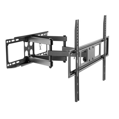 Support mural articulé pour téléviseurs de 32" à 85", robuste, pivotant et inclinable, capacité de 82 kg, VESA max. 600 x 400