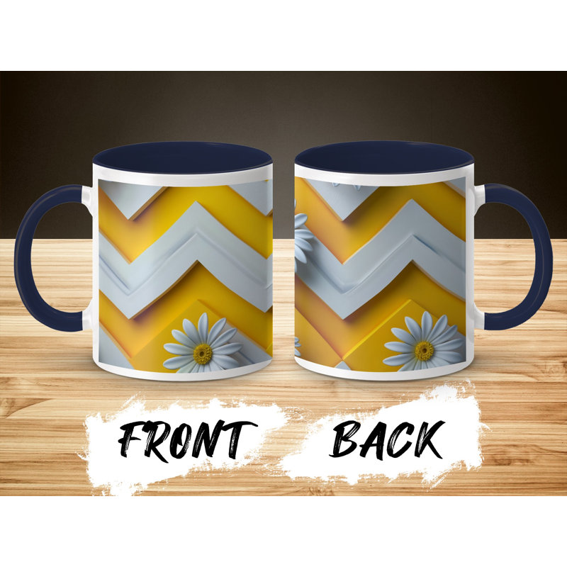 Ceramic Coffee Mug, Navy
