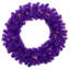 Pre-Lit Artificial Pine Christmas Wreath - 24" - Clear Lights-1428003671