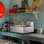 Grande cuve commerciale en acier inoxydable avec panier pour restaurant commercial WeChef