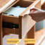 Bureau en bois massif de style italien