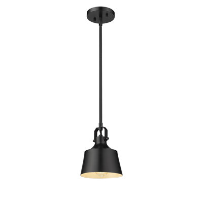 Luminaire suspendu conique à 1 lumière Provin