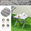 Table d'appoint pliable Ebern Designs Hdpe Adirondack-2038833254